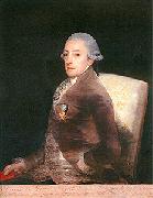 Francisco de Goya Portrait of don Bernardo de Iriarte y Nieves Ravelo oil painting
